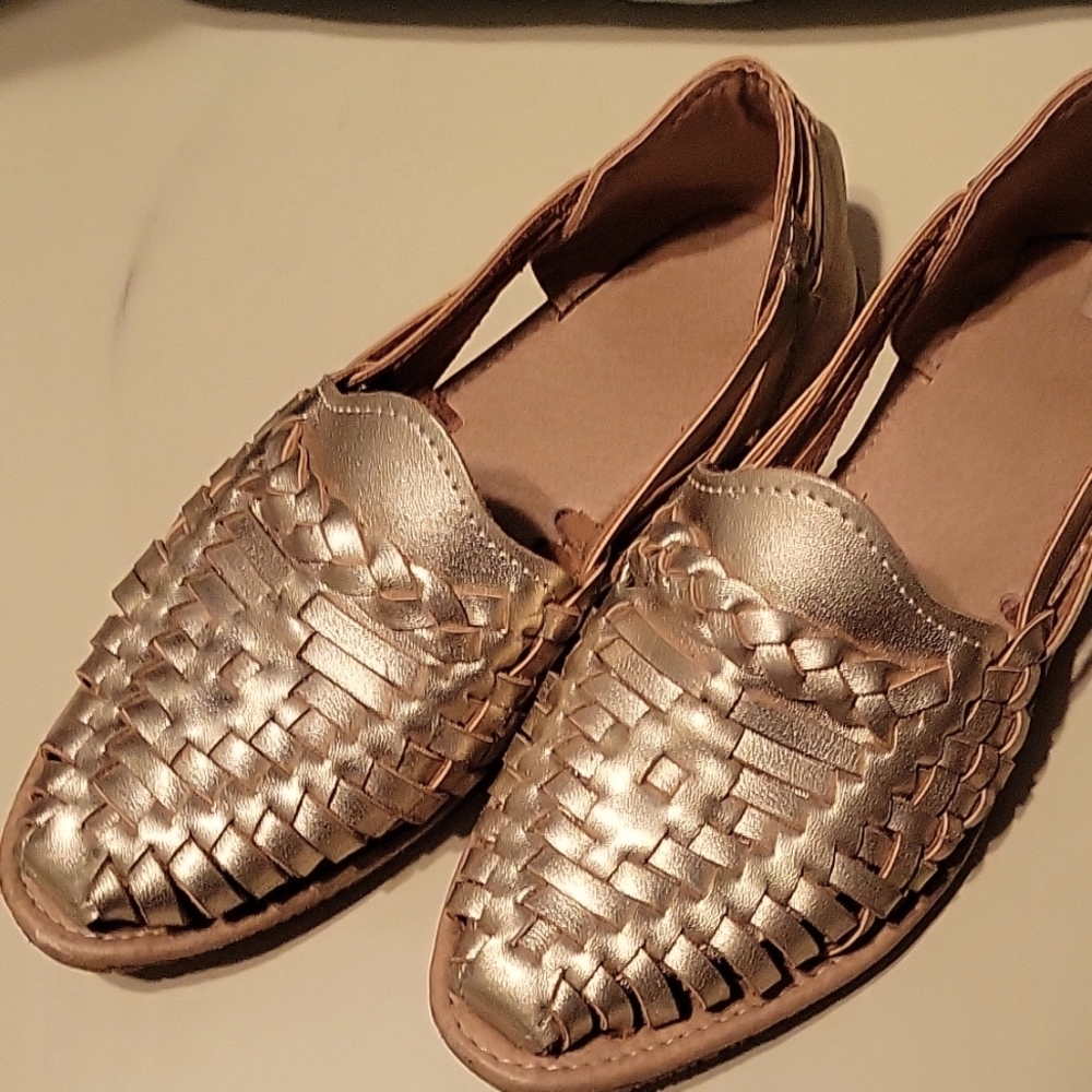 Gold Women's Flats & Loafers